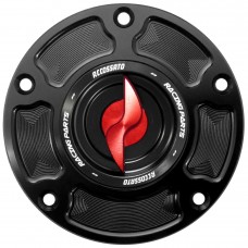 Accossato Fuel Cap for Aprilia RSV1000R, RSV4, and Tuono 1000 / V4